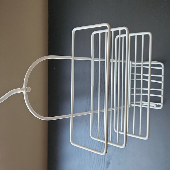 Shower caddy, white hanging organizer - Picture 2 of 4